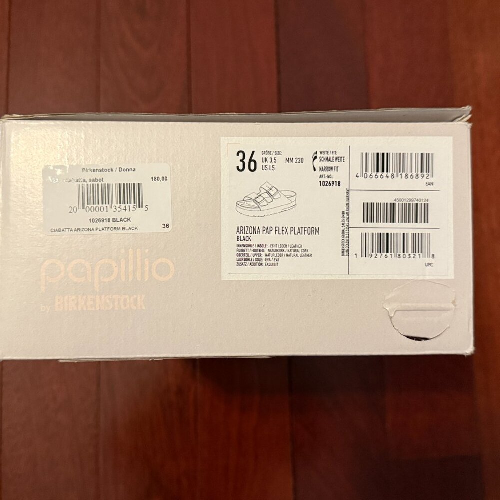 BIRKENSTOCK Arizona Flex Leather Platform - Picture 12 of 12